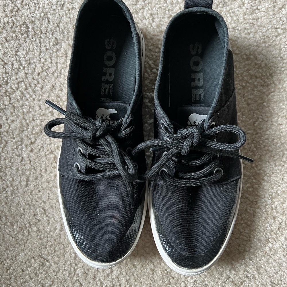 SOREL Black Camsneak Shoes